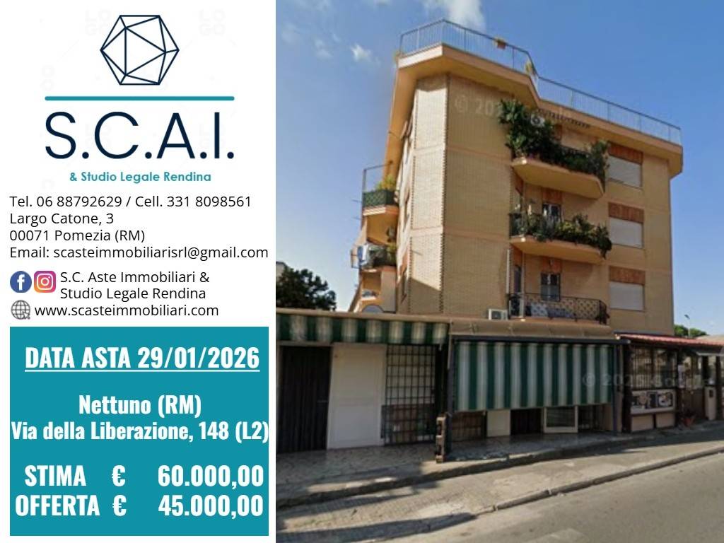 appartamento in vendita a Nettuno