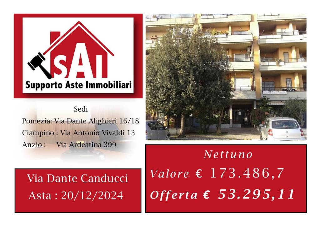 appartamento in vendita a Nettuno