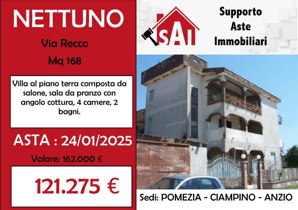 appartamento in vendita a Nettuno