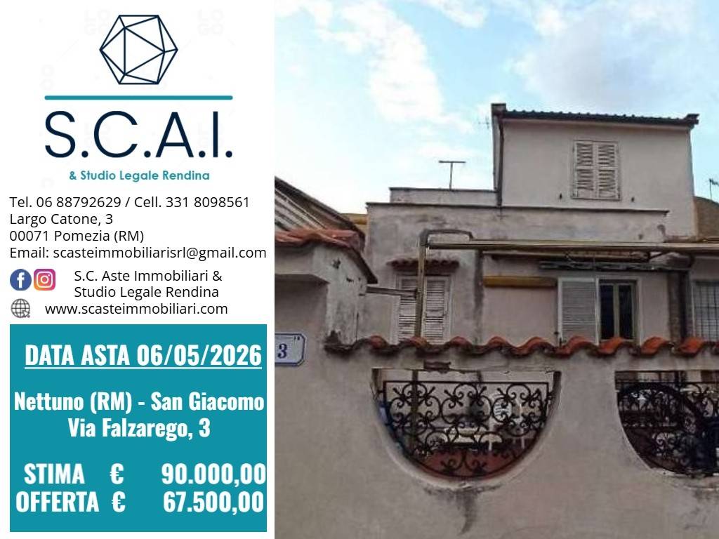 appartamento in vendita a Nettuno