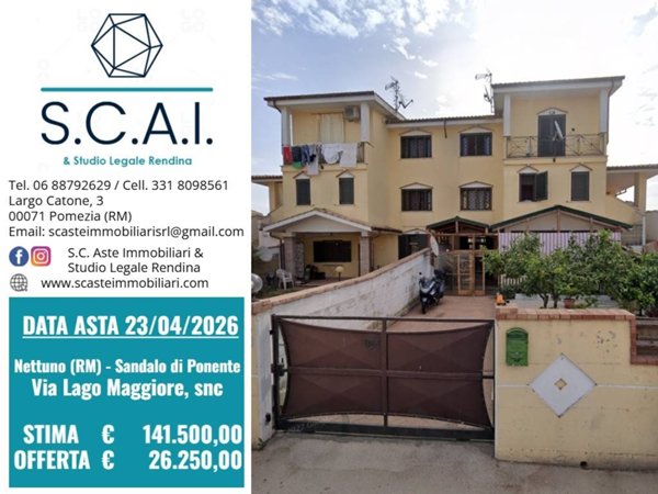 appartamento in vendita a Nettuno