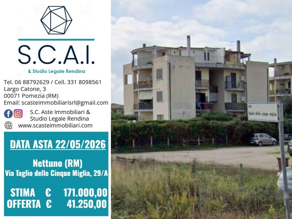 appartamento in vendita a Nettuno