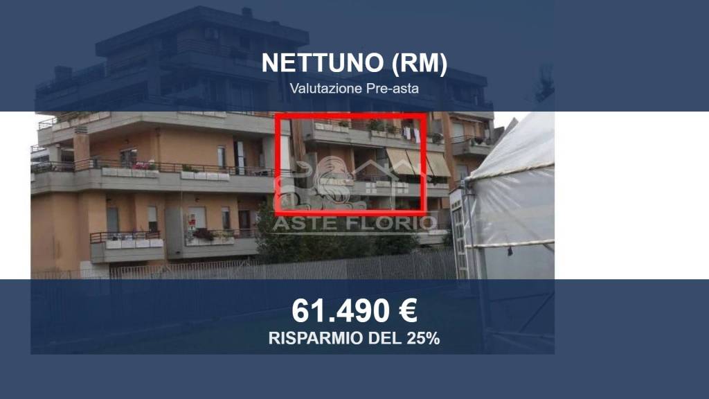 appartamento in vendita a Nettuno