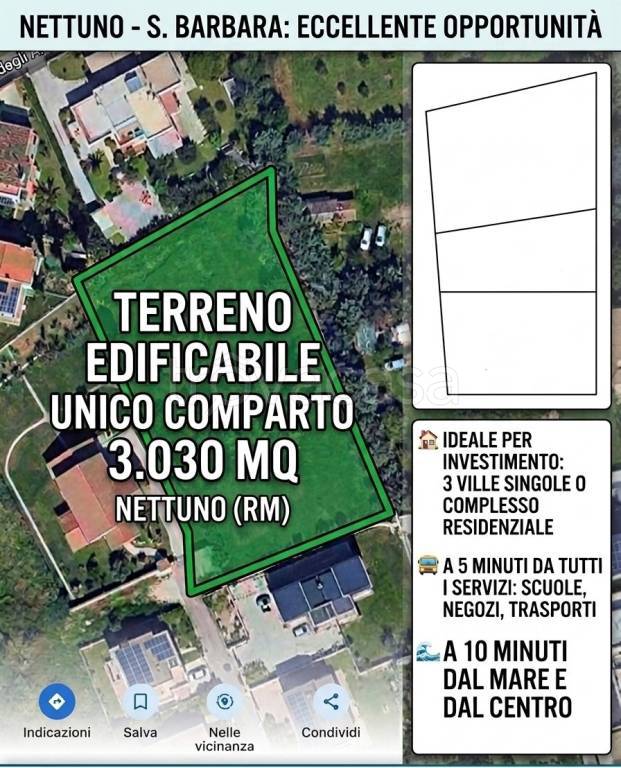 terreno edificabile in vendita a Nettuno