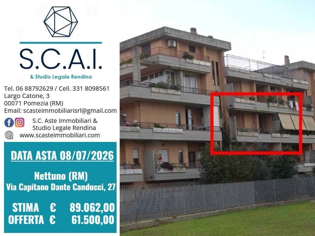 appartamento in vendita a Nettuno
