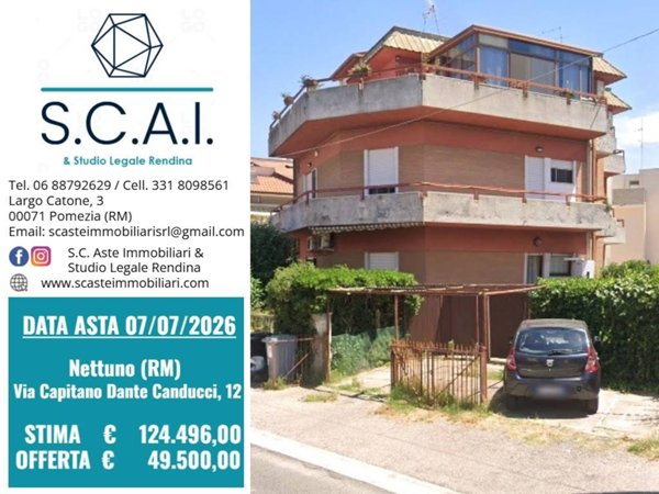 appartamento in vendita a Nettuno