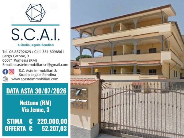 appartamento in vendita a Nettuno