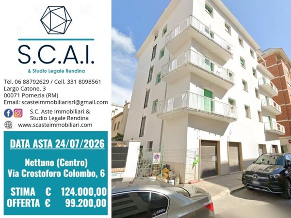 appartamento in vendita a Nettuno