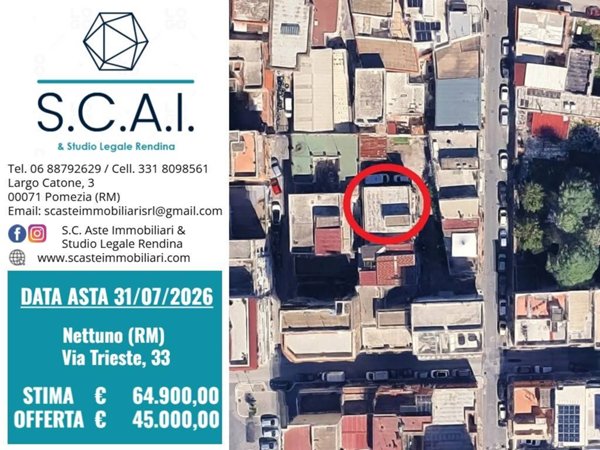 appartamento in vendita a Nettuno