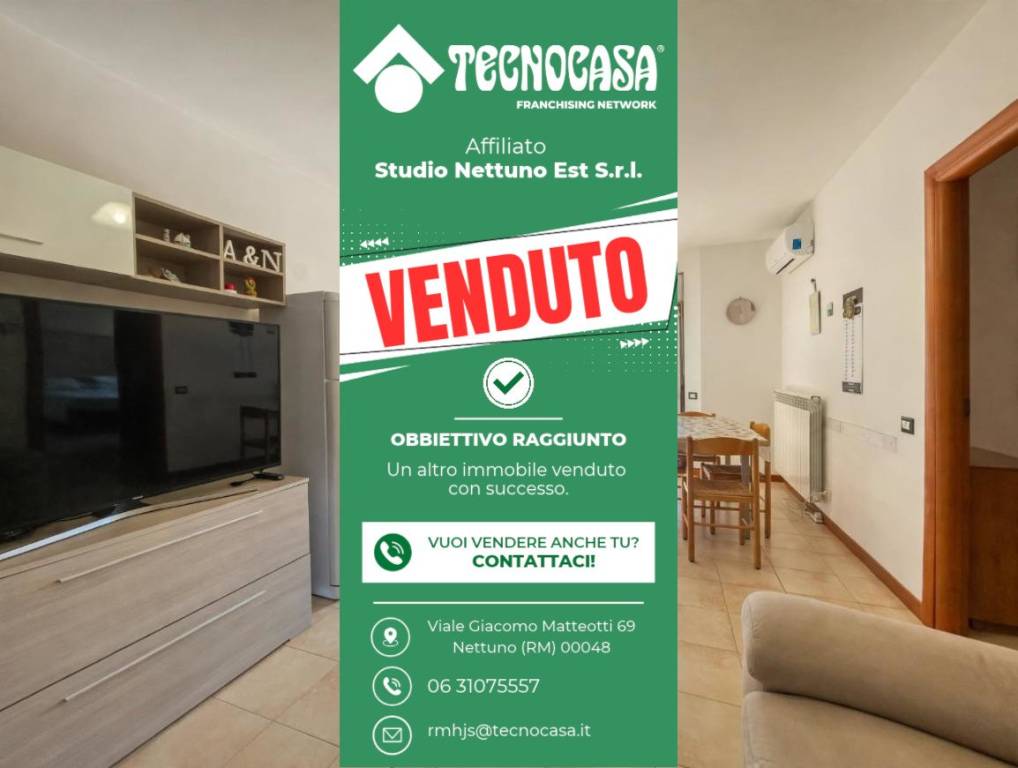 appartamento in vendita a Nettuno