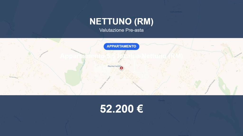 appartamento in vendita a Nettuno in zona Padiglione