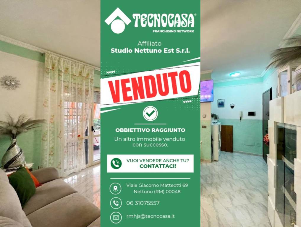 appartamento in vendita a Nettuno
