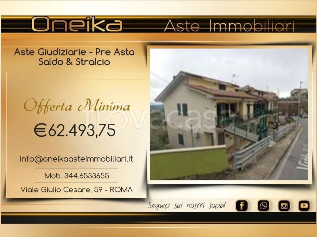 appartamento in vendita ad Olevano Romano