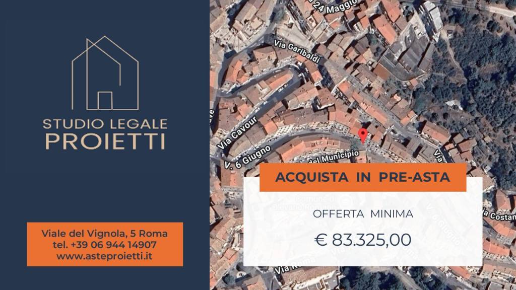 appartamento in vendita ad Olevano Romano