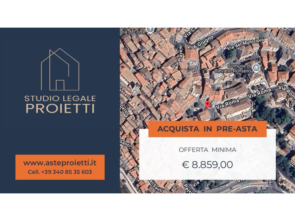 appartamento in vendita ad Olevano Romano