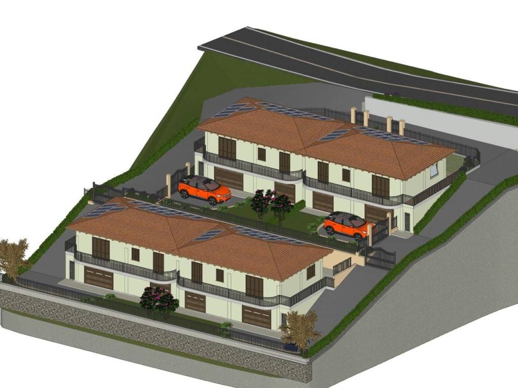 casa indipendente in vendita ad Olevano Romano