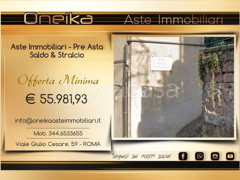 appartamento in vendita ad Olevano Romano