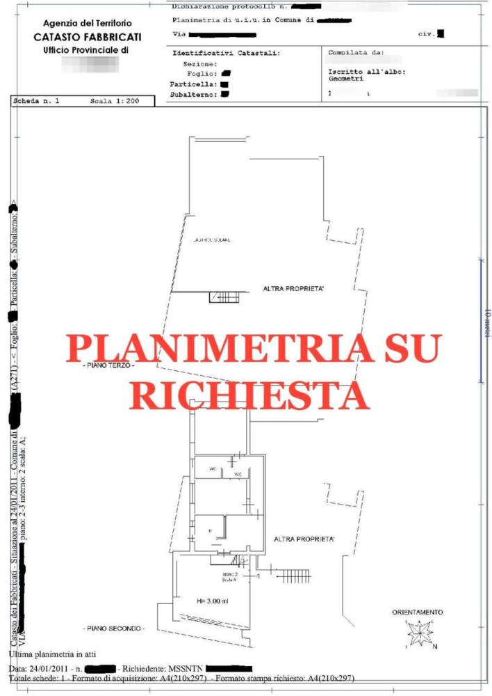 appartamento in vendita ad Olevano Romano