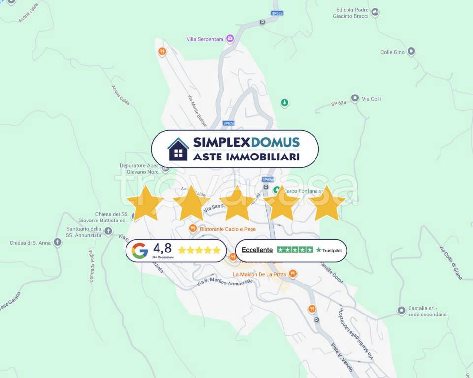 casa indipendente in vendita ad Olevano Romano