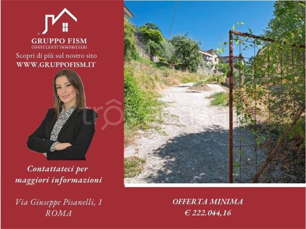 terreno in vendita ad Olevano Romano