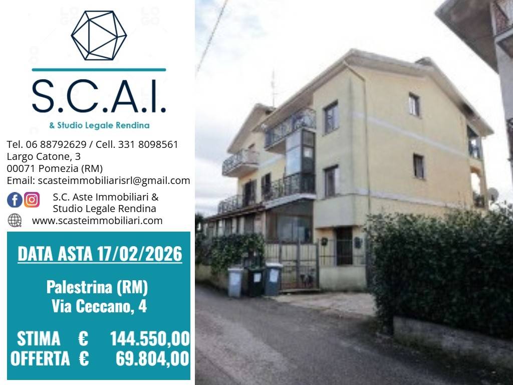 appartamento in vendita a Palestrina