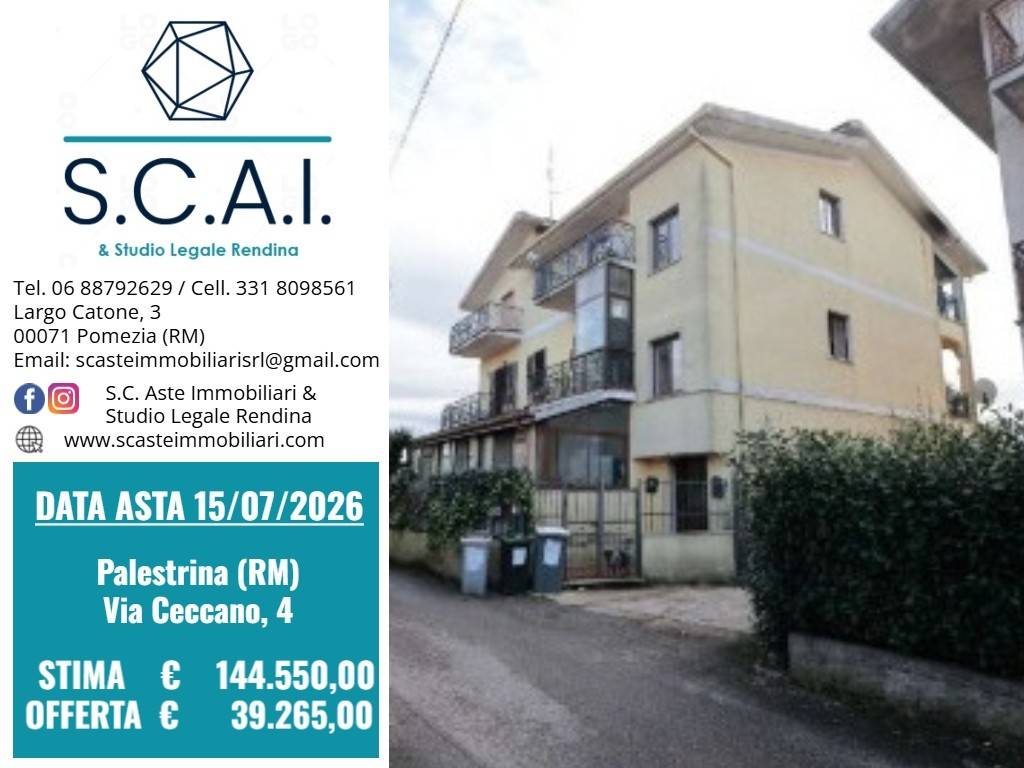appartamento in vendita a Palestrina
