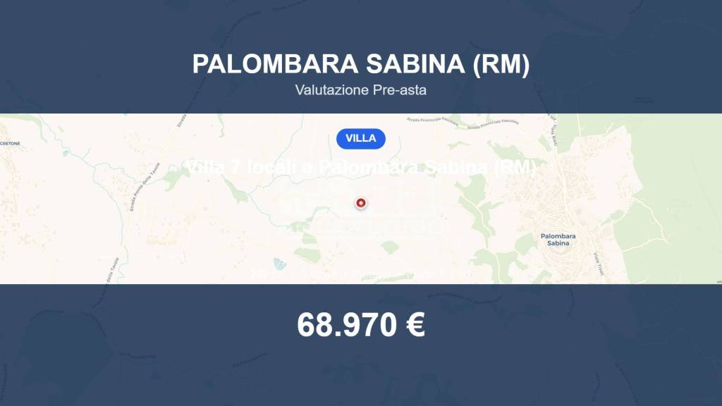 casa indipendente in vendita a Palombara Sabina
