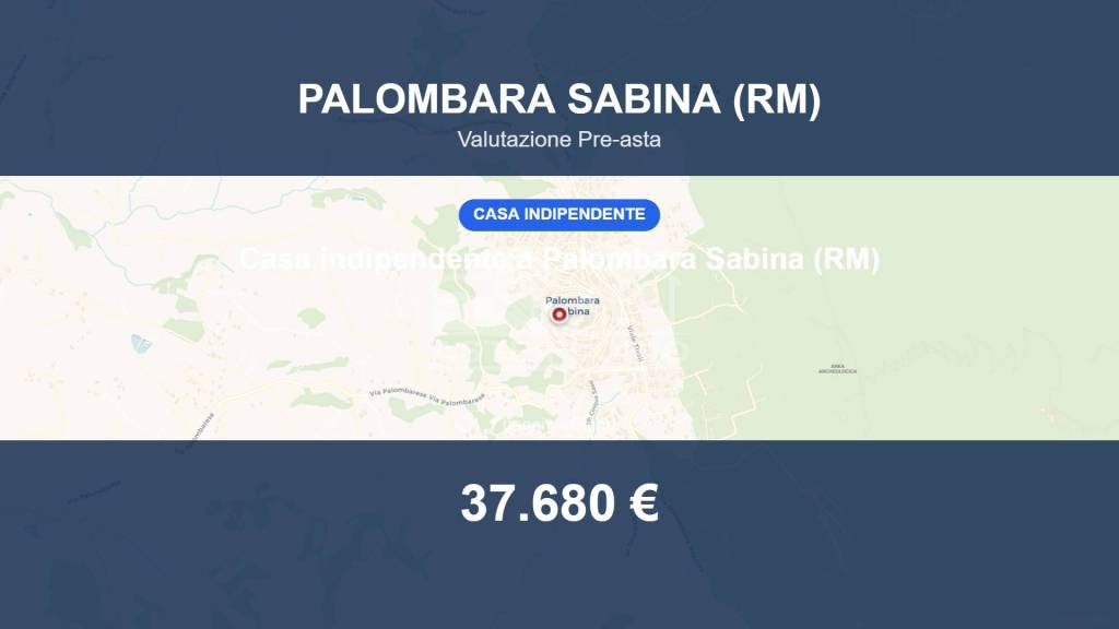 casa indipendente in vendita a Palombara Sabina