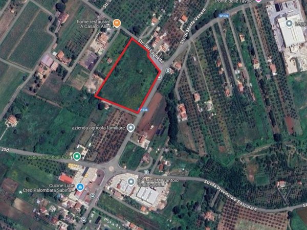 terreno in vendita a Palombara Sabina