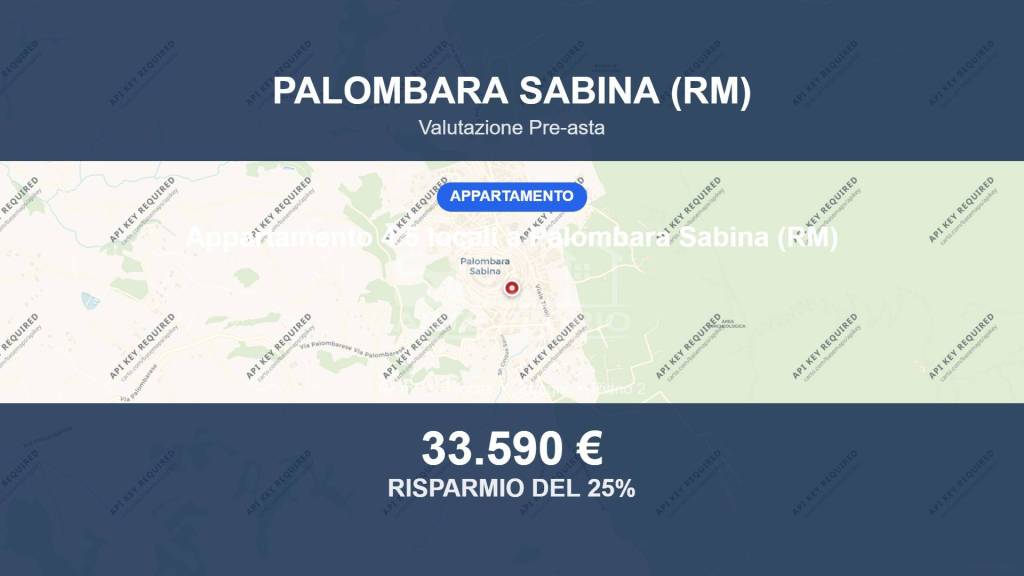 appartamento in vendita a Palombara Sabina