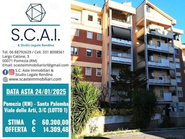 appartamento in vendita a Pomezia