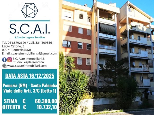appartamento in vendita a Pomezia