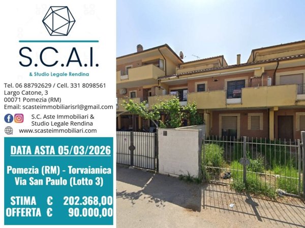 appartamento in vendita a Pomezia