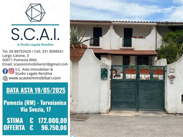 casa indipendente in vendita a Pomezia in zona Torvaianica