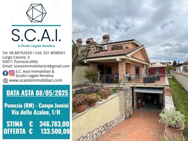 casa indipendente in vendita a Pomezia
