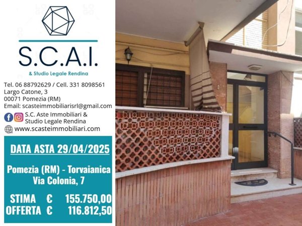 appartamento in vendita a Pomezia in zona Torvaianica