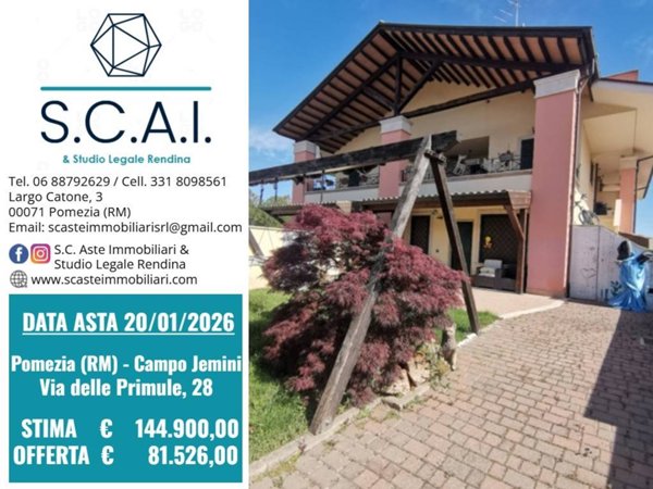 appartamento in vendita a Pomezia