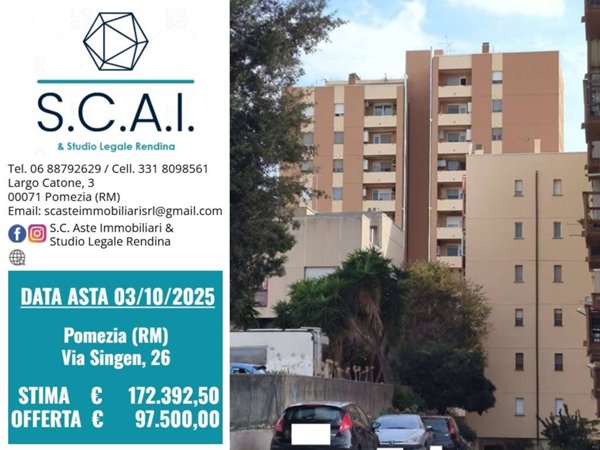 appartamento in vendita a Pomezia