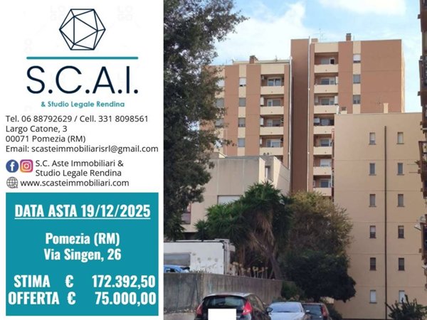 appartamento in vendita a Pomezia