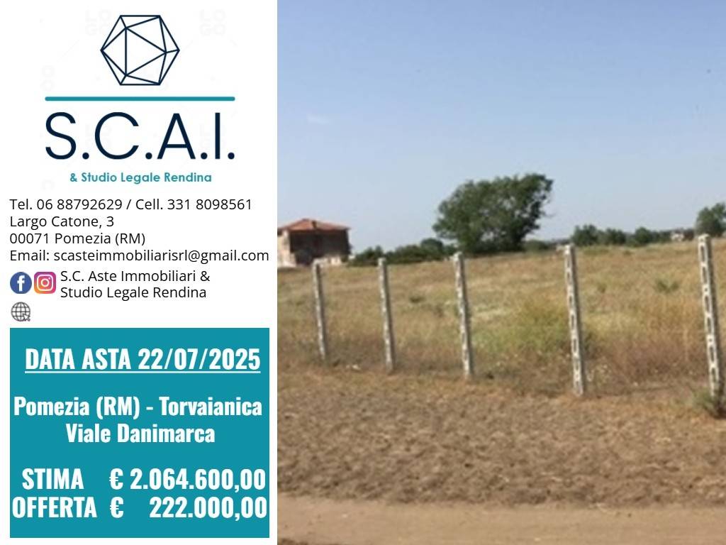 terreno agricolo in vendita a Pomezia