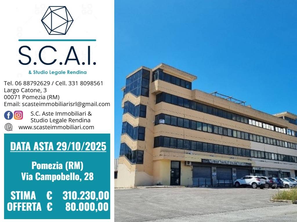 ufficio in vendita a Pomezia