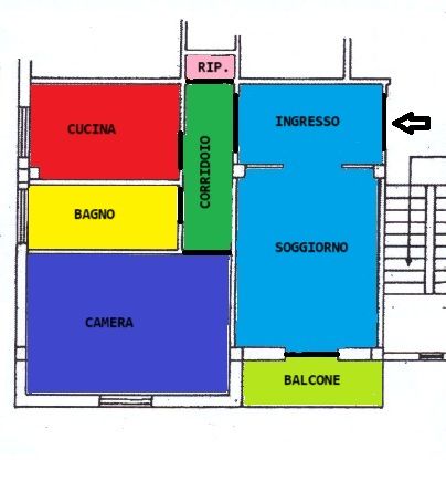appartamento in vendita a Pomezia