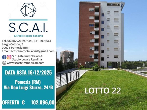 appartamento in vendita a Pomezia