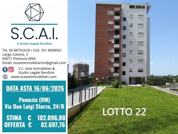 appartamento in vendita a Pomezia