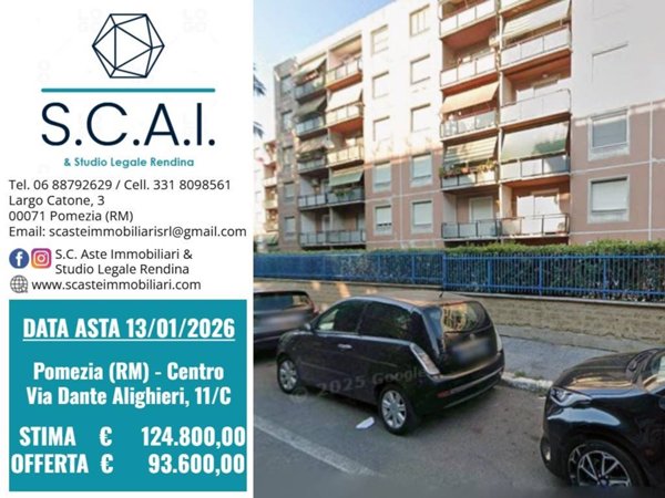 appartamento in vendita a Pomezia