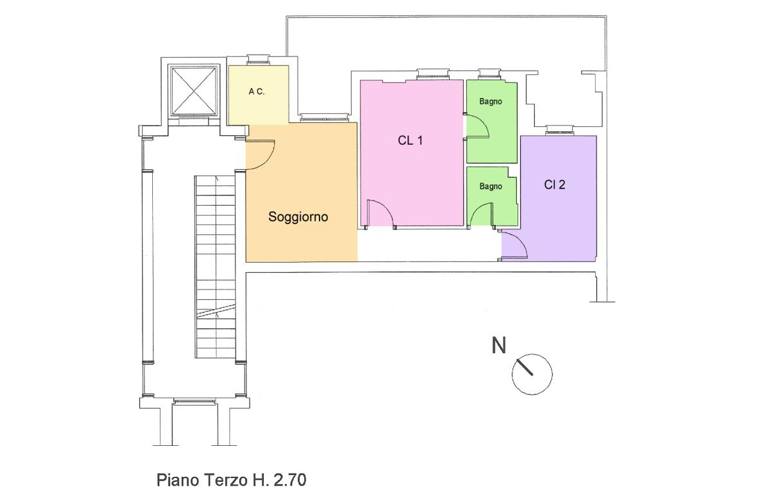 appartamento in vendita a Pomezia in zona Santa Palomba