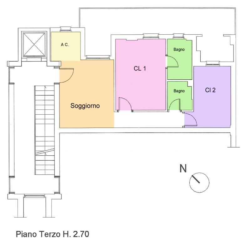 appartamento in vendita a Pomezia in zona Santa Palomba