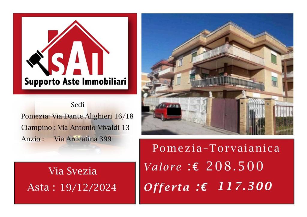 appartamento in vendita a Pomezia in zona Torvaianica