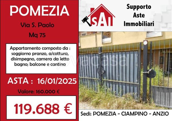 appartamento in vendita a Pomezia