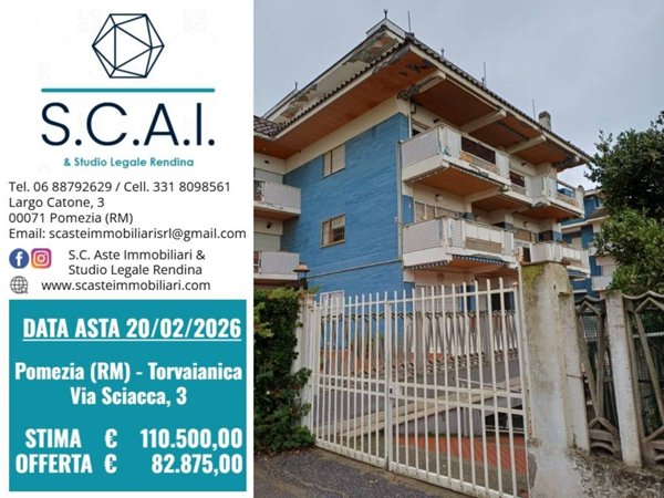 appartamento in vendita a Pomezia in zona Torvaianica